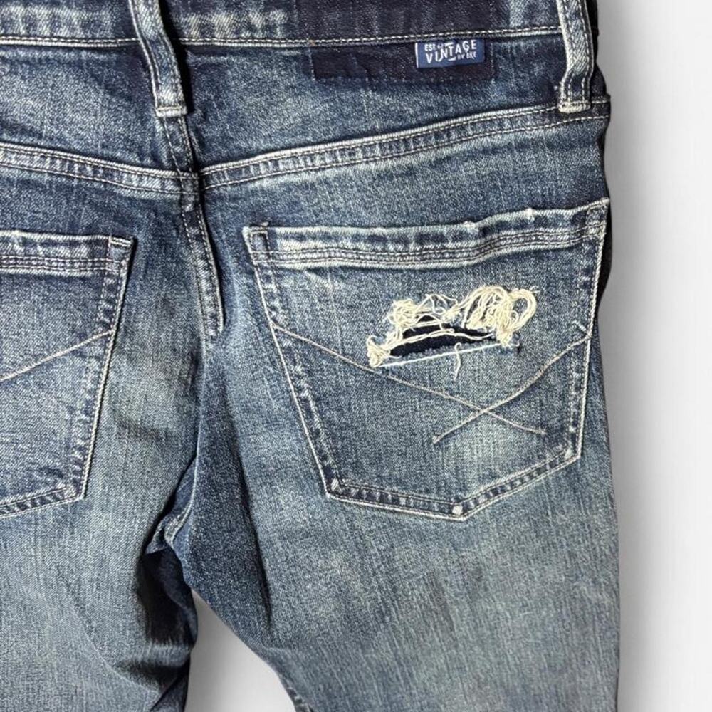 BKE Vintage Aiden Jeans Men’s 28x32 Distressed Light Wash Bootcut Y2K - Picture 6 of 8